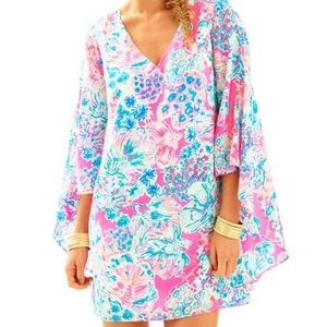 NWOT LILLY PULITZER MIRI SILK CAFTAN